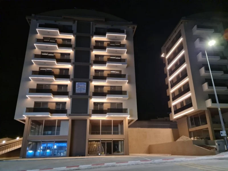 Dış Cephe İnşaat Villa Aydınlatma 