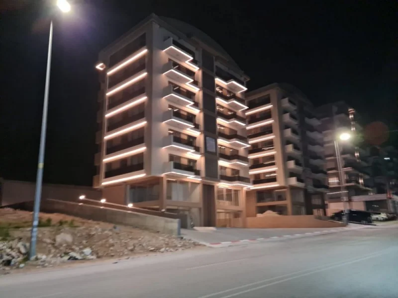 Dış Cephe İnşaat Villa Aydınlatma 