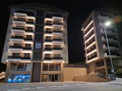 Dış Cephe İnşaat Villa Aydınlatma
