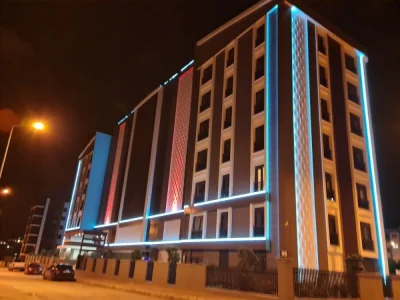 Dış Cephe İnşaat Villa Aydınlatma