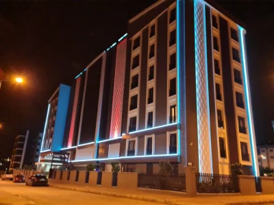 Dış Cephe İnşaat Villa Aydınlatma